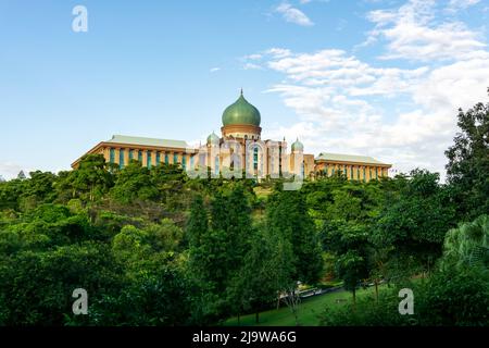 View of Perdana Putra is a Malaysia federal government building located in Putrajaya Stock Photo