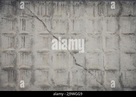 Old gray concrete slab close-up - texture Stock Photo