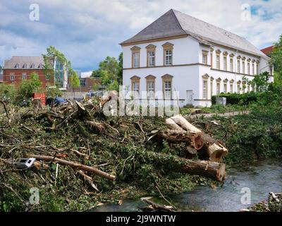 Tornado in Paderborn 20. Mai 2022 Tief Emmelinde Stock Photo