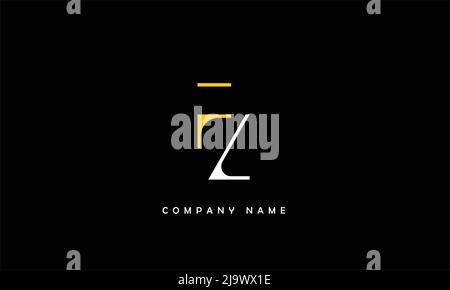 ZF, FZ Alphabets Letters Logo Monogram Stock Vector