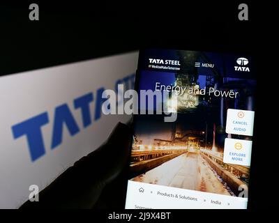 Tata steel logo hi-res stock photography and images - Alamy