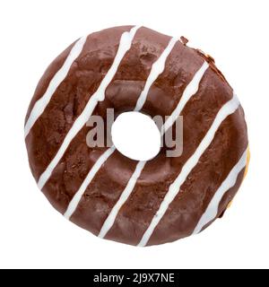 cup sugar donut isolated on white background. Stock Photo