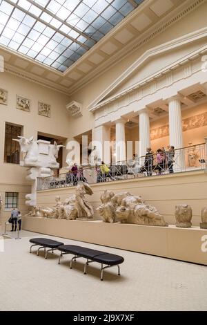 Moscow, Russia - October 29, 2015: Pushkin Museum of Fine Arts is largest museum of European art in Moscow, Russia. Stock Photo