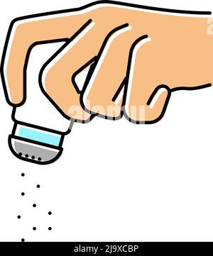 salt add color icon vector illustration Stock Vector Image & Art - Alamy