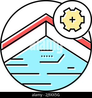 soffit roof line icon vector illustration Stock Vector Image & Art - Alamy