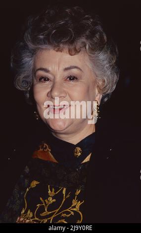 Joan Plowright in New York City in 1993. Photo Credit: Henry McGee