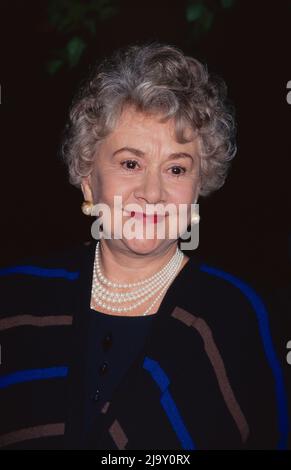 Joan Plowright in New York City in 1993. Photo Credit: Henry McGee