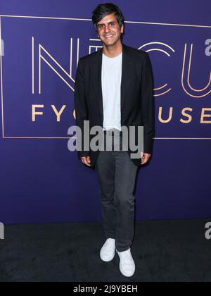 Hollywood, United States. 25th May, 2022. HOLLYWOOD, LOS ANGELES, CALIFORNIA, USA - MAY 25: Musical composer Siddhartha Khosla arrives at NBCUniversal's FYC House Closing Night Music Event held at the NBCU FYC House on May 25, 2022 in Hollywood, Los Angeles, California, United States. (Photo by Xavier Collin/Image Press Agency) Credit: Image Press Agency/Alamy Live News Stock Photo