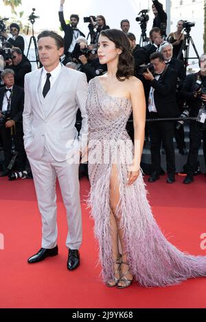 Caylee Cowan, Casey Affleck attending the party of the movie Elvis during  the 75th Cannes Film Festival in Cannes, France on May 25, 2022. Photo by  Julien Reynaud/APS-Medias/ABACAPRESSS.COM Stock Photo - Alamy