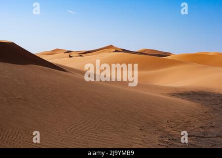 Erg cherby, Morocco, africa Stock Photo