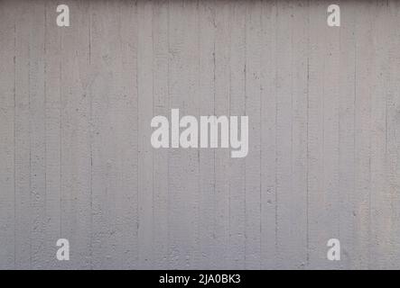 Front view of plain gray concrete wall. High resolution full frame abstract textured background. Copy space. Stock Photo