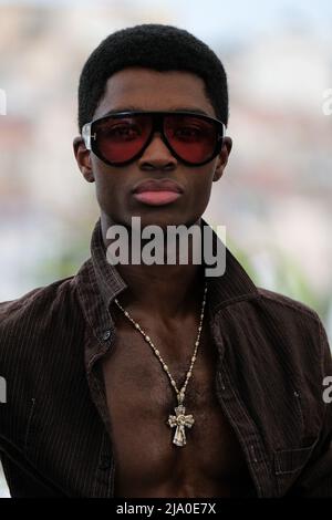 Cannes, France. 26th May, 2022. Cannes, France, Thursday, May. 26, 2022 - Alton Mason seen at the Elvis photocall during the 75th Cannes Film Festival at Palais des Festivals et des Congrès de Cannes . Picture by Credit: Julie Edwards/Alamy Live News Stock Photo
