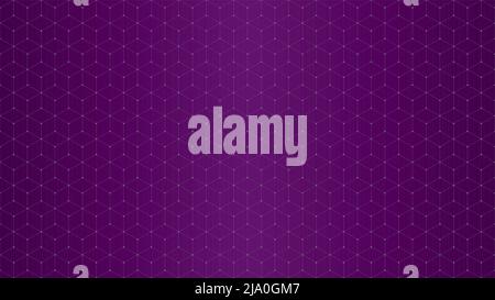 Isometric Cubes HD Purple Background. Vector pattern for Presentation Stock Vector