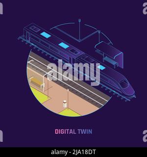 Rail network digital twin technology railway operations speed train ...