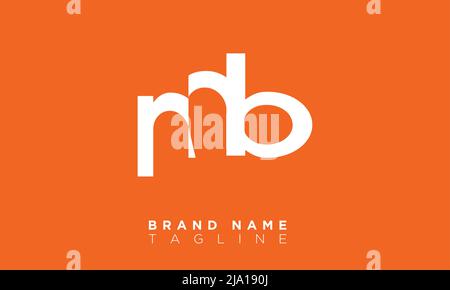 MB Alphabet letters Initials Monogram logo Stock Vector