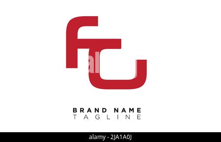 FO Alphabet letters Initials Monogram logo Stock Vector