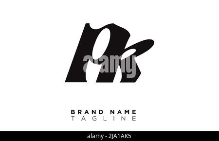 PK Alphabet letters Initials Monogram logo Stock Vector