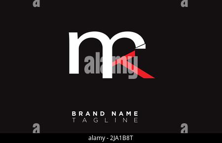 MK Alphabet letters Initials Monogram logo Stock Vector