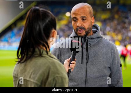 ARNHEM - AZ Alkmaar coach Pascal Jansen during the Dutch Eredivisie play-offs final match between Vitesse and AZ at the Gelredome on May 26, 2022 in Arnhem, Netherlands. ANP ED OF THE POL Stock Photo