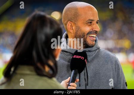 ARNHEM - AZ Alkmaar coach Pascal Jansen during the Dutch Eredivisie play-offs final match between Vitesse and AZ at the Gelredome on May 26, 2022 in Arnhem, Netherlands. ANP ED OF THE POL Stock Photo