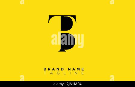 TB Alphabet letters Initials Monogram logo Stock Vector