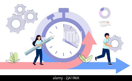 Agile development decisions methodology business concept Agile life rule cycle for software development diagram Effective teamwork for project sprint Stock Vector
