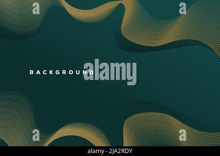 abstract golden line background Stock Vector