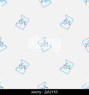 Thumb up sign pattern seamless. everything is very good symbol background. Stock Vector