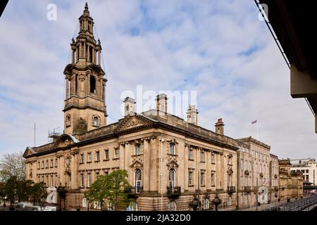 Preston in Lancashire, Sessions House  courthouse  judicial purposes Grade II* listed building by architect Henry Littler Stock Photo