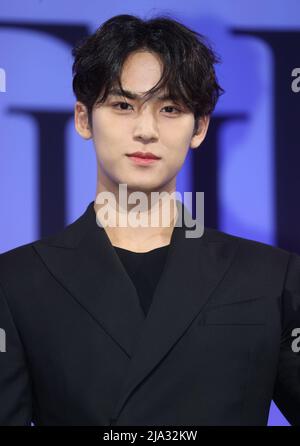 27th May, 2022. S. Korean boy group Seventeen Mingyu, a