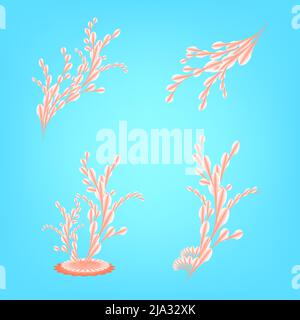Flowers botanical foliage ornament wedding card abstract background poster backdrop art graphic design signs symbol vector illustration Stock Vector