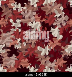 Camouflage seamless pattern background masking camo repeat print Stock Vector