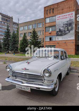 Nizhny Novgorod, Russia, August 4, 2018: Nizhny Novgorod useum of retro cars. Stock Photo