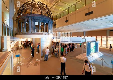 Japan. Hiroshima. Peace Memorial Museum Stock Photo