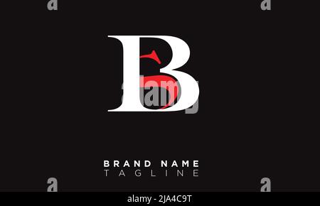 SB Alphabet letters Initials Monogram logo Stock Vector