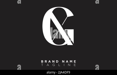 GX Alphabet letters Initials Monogram logo XG, G and X Stock Vector