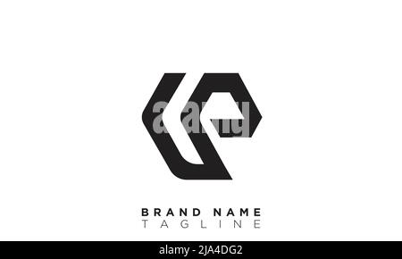 PC, CP, P or C Alphabet Initial Letters Logo Monogram Vector Stock ...