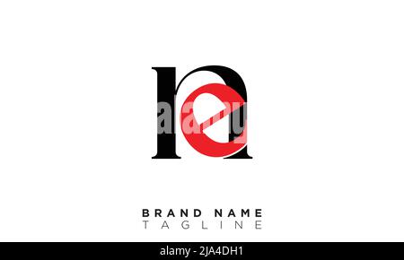 NE Alphabet letters Initials Monogram logo EN, N and E Stock Vector