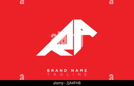 Alphabet letters Initials Monogram logo RA, AR, R and A Stock Vector