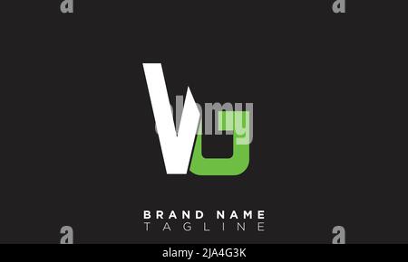 Alphabet letters Initials Monogram logo VG, GV, V and G Stock Vector
