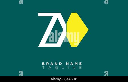 Alphabet letters Initials Monogram logo ZX, XZ, Z and X Stock Vector