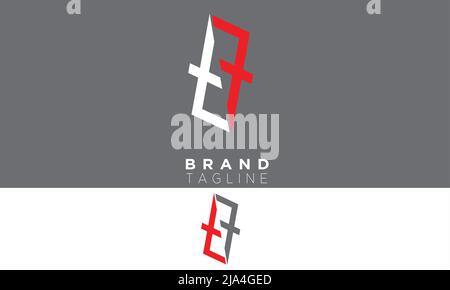 Alphabet letters Initials Monogram logo TS, ST, T and S Stock Vector