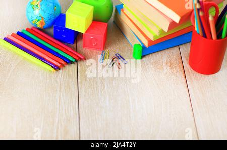 School accessories. Stock Photo