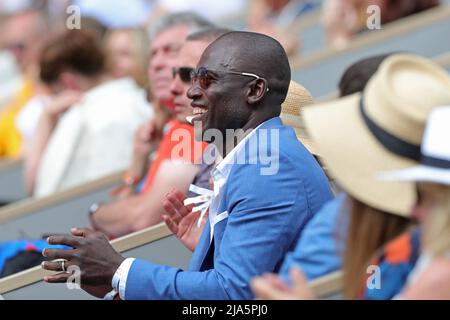 Paris, France. 27th May 2022. 27th May 2022;  Roland Garros, Paris, France: French Open Tennis tournament: The fans enjoy their day Credit: Action Plus Sports Images/Alamy Live News Stock Photo