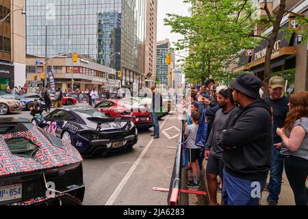 Gumball 3000 Car Rally Toronto Stock Photo