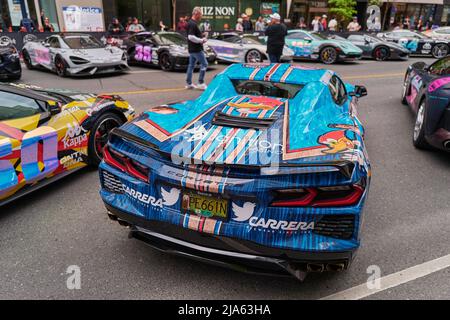 Gumball 3000 Car Rally Toronto Stock Photo