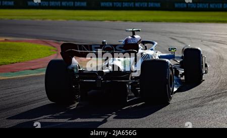 Albert Park Grand Prix Circuit, Melbourne, Australia. 10 Apr 2022. Lewis Hamilton (GBR) of team Mercedes. corleve/Alamy Stock Photo