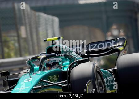 27.05.2022, Monaco Circuit, Monte Carlo, FORMULA 1 GRAND PRIX DE MONACO 2022&#xA; , im Bild&#xA;Sebastian Vettel (DEU), Aston Martin Aramco Cognizant Stock Photo