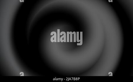 Volume 3d whirlpool, abstract blurred circular banner. Vector blurry background Stock Vector