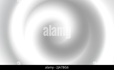 Volume 3d whirlpool, abstract blurred circular banner. Vector blurry background Stock Vector